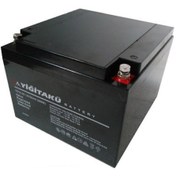 Resim 12v 26 Ah-amper Agm Ups Cihazı Aküsü Yiğit Akü 