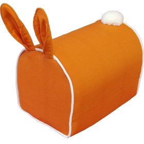 Resim Akat Cosy Tavshe Turuncu Minder-Puf 