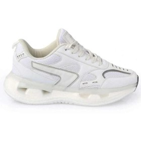 Resim Dunlop 2225 Beyaz Eva Taban Kadın Spor Ayakkabı Beyaz 