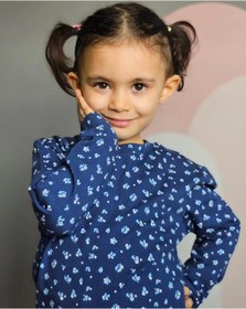 Resim Butik Desenli Süprem Lacivert Çocuk Pijama Takımı 