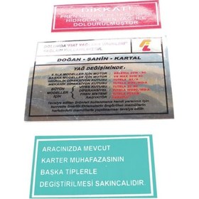 Resim Motor Içi Etiket Murat 131 (501635692) 
