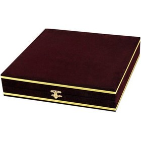 Resim Kadife Kutu Bordo - 6Lı Fincan 