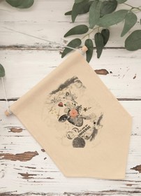 Resim Ofis Duvar Dekoru, Pinterest Oda Dekoru, Sanat Serisi, Kanvas Flama Askılı Duvar Örtüsü NO:440 - Renkli - 8 / 30 x 40 