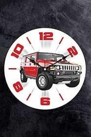 Resim Emores 25 Cm Dekoratif Plastik Cam Bombeli Çocuk Odası Duvar Saati 