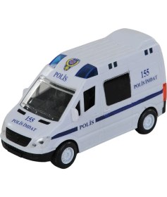 Resim Çebi Toys Işıklı Sesli Pilli Polis Imdat Minibüs 