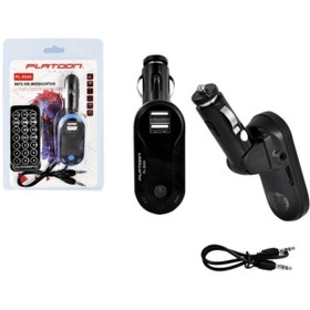Resim Platoon Pl-9245 1.8 Tft 2 Usb Fm Transmıtter Sd/usb-araç Kitinde Kalite 