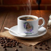 Resim Anneye Hediye Fotoğraflı Nescafe Fincanı 