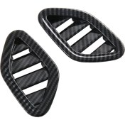Resim Explosion1 Mg Zs 2024 Araç Gösterge Tablosu Yan Hava Çıkış Havalandırma Kapağı Dekoratif Trim Iç Accessoriess Karbon Fiber Rhd (Yurt Dışından) 