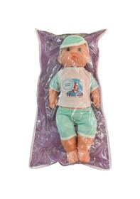 Resim Asya Oyuncak Sesli Asya Bebek 35cm Elf23202-yeşil 