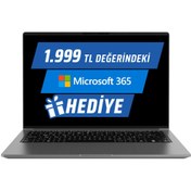 Resim MONSTER Huma H4 V4.2.1 Silver Intel Core i7 1360P 16 GB RAM 1 TB SSD Windows 11 14" QHD 90 Hz 