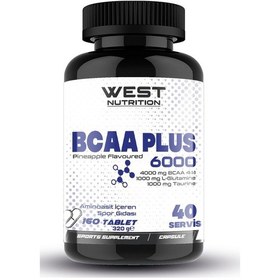 Resim West Nutrition Hediye - West Bcaa Plus 6000 Glutamin Taurin 160 Tablet 