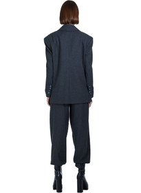 Resim Charcoal Grey Women’s Blazer - S 