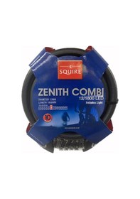 Resim Squıre Zenith Combi Şifreli Kilit 12x1800mm Led Işıklı Siyah 