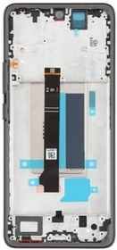 Resim Xiaomi Redmi ile Uyumlu Note 13 Pro Plus 5G Lcd Ekran Dokunmatik Full Çıtalı Siyah 