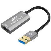 Resim Fastbuy Usb 3.0 Hd Video Yakalama Kartı: 4k Giriş, 1080p Gerçek Zamanlı Yayın, Hızlı Aktarım, Taşınabilir, Çok Kullanıcı Uygu 