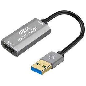 Resim Fastbuy Usb 3.0 Hd Video Yakalama Kartı: 4k Giriş, 1080p Gerçek Zamanlı Yayın, Hızlı Aktarım, Taşınabilir, Çok Kullanıcı Uygu 
