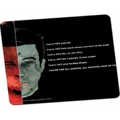 Resim Panorama Ajans Fight Club Dövüş Kulübü Kuralları Motivasyon Mouse Pad 