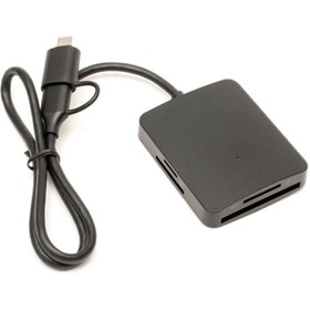 Resim Markofist MF-CR12 Type-C & USB-A Çoklu Hızlı Kart Okuyucu 5Gbps CF SD TF MS 