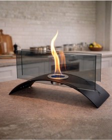 Resim Westonya Westart01 Flame One Masaüstü Bioethanol Şömine 