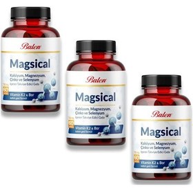 Resim Balen Magsical 730 Mg Bitkisel Takviye Edici Gıda 3 x 60 Kapsül 