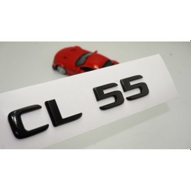Resim CL 55 Bagaj Parlak Siyah ABS 3M 3D Yazı Logo 