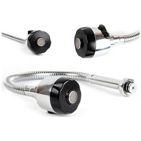 Resim Hitfoni Oynar Başlıklı 2 Fonksiyonlu Spiral Musluk Başlığı 