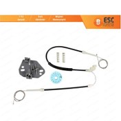 Resim Mercedes Axor Atego 1998-2005 İçin Sol Kapı Cam Kriko Tamir Seti 
