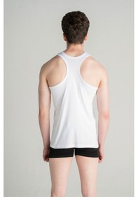 Resim 6'lı Erkek Sporcu Atlet 'siyah,beyaz' 