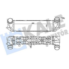 Resim Turbosarj Radyatoru Bmw N20 F10 F11 17117618769 