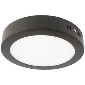 Resim Cata 30w Beyaz S.ü. Yuvarlak Led Panel Siyah Kasa Çok Renkli 