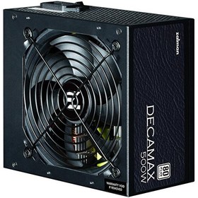 Resim Zalman ZM500-LX3 500W 80+ Yüksek Koruma Devre Tasarımı Aktif PFC 12 CM Fan Power Supply 