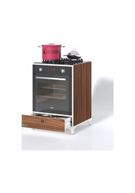 Resim Kenzlife Ankastre Modülü Kabini Fosfat Cvz Fırın Ocak Dolabı Çekmeceli Ayaklı 