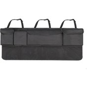 Resim Rogfer Araba Suv Arka Koltuk Genişletme Düzenleme Saklama Çantası Siyah 