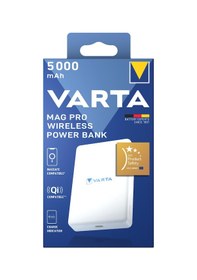 Resim Mag Pro Kablosuz Powerbank 5000 Mah Beyaz Beyaz 
