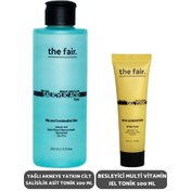 Resim The Fair Yağlı Cilt Salisilik Asit Tonik 200 ML + Besleyici Multi Vitamin Jel Tonik 30 ML 