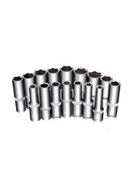 Resim Ht- Arm 1/2 Uzun Derin Lokma Takımı 6 Köşe Cr-v 8 Parça 