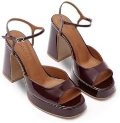 Resim Jabotter Lisbon Rugan 10 Cm Platform Topuklu Ayakkabı 