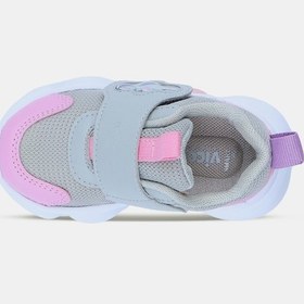Resim Vicco Gum Işıklı Kız Bebek Gri/pembe Spor Ayakkabı Gri - Pembe 