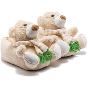 Resim Twıgy Tw Kutup Bej Kadın Hayvanlı Panduf 36/41 Bej 