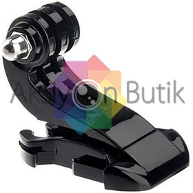 Resim Gopro Hero 2 3 3+ 4 5 - J-hook Açılı Bağlantı Aparatı Çok Renkli 