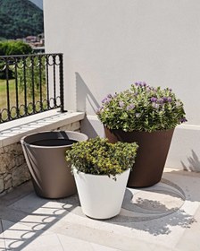 Resim Ribeira 50 Plastik Saksı Fuşya 