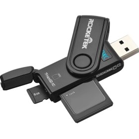 Resim Zsykd Rocketek Cr5 Usb3.0 Çok Fonksiyonlu Sd / Tf Kart Okuyucu (Yurt Dışından) 
