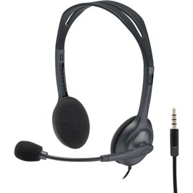 Resim LOGITECH H111 STEREO SİYAH KULAKLIK 