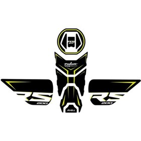 Resim Rvell Bajaj Pulsar Rs200 Uyumlu Tank Pad Set 005 1.Resim 