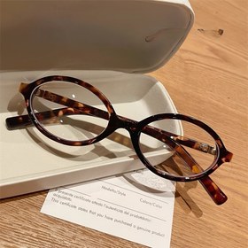 Resim 1 Çift Şık Oval Tam Çerçeve PC Gözlük - Kadınlar için Minimalist Tasarım, Yüksek Kaliteli Plastik, Hafif ve Dayanıklı Günlük Kullanım | Kore Çerçevesi 