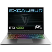 Resim CASPER Excalibur G911.1490-DF90X-D i9-14900HX 32GB DDR5 RAM 1TB NVMe SSD 16GB RTX4090 DOS GAMING LAPTOP 