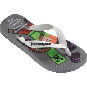 Resim Havaianas Kids Minecraft Çocuk Parmak Arası Terlik 4145125 Gri 