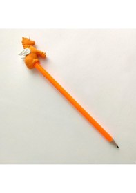 Resim Unicorn Silgili Kurşun Kalem Turuncu 