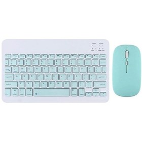 Resim Alfa Mec Şarj Edilebilir Kablosuz Q Klavye Mouse Set 