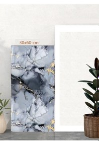 Resim 10 Adet 60x30 Kendinden Yapışkanlı Pvc Duvar Paneli 